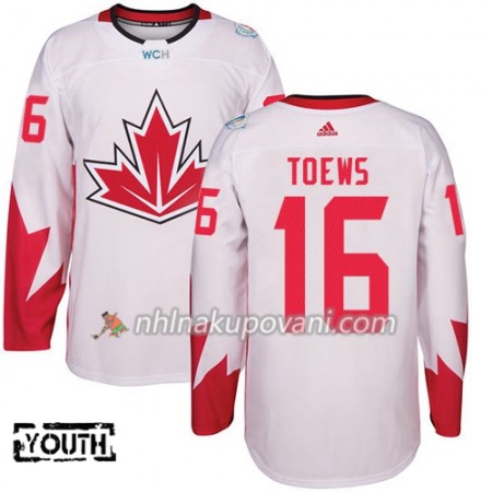 Kanada Dresy Jonathan Toews 16 Světový pohár v ledním hokeji 2016 Bílá - Dětské Kanada Dresy Jonathan Toews 16 Světový pohár v ledním hokeji 2016 Bílá - Dětské